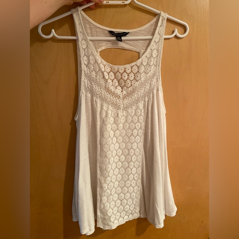White Lace tank top